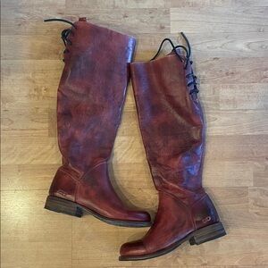 Bed Stu Manchester Tall Knee High Equestrian Leather boots